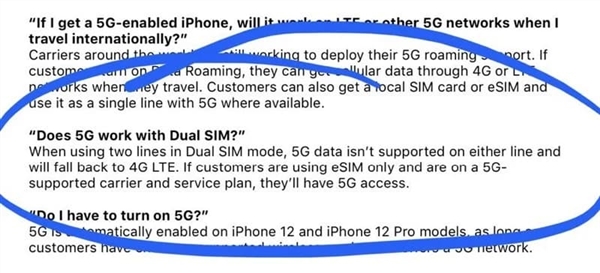 ƻڲѵĵع⣺iPhone 12˫ģʽ޷5G