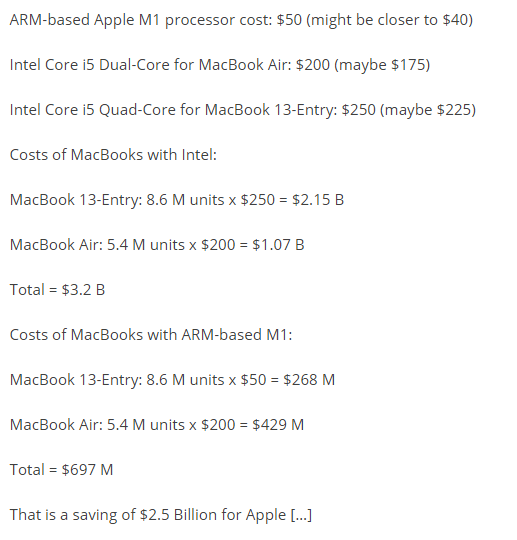 һCPU1300ԪIBMƻIntelM1ʡ164ڳɱ