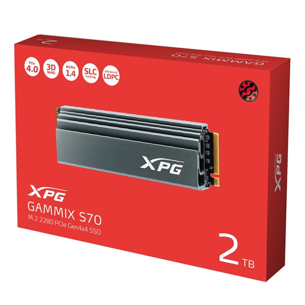 XPGS70 PCIe 4.0 SSD׷¬أ7.4GB/s