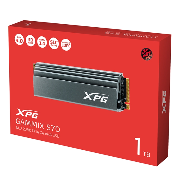 XPGS70 PCIe 4.0 SSD׷¬أ7.4GB/s