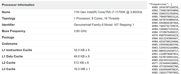 Intel 11i7-11700K״5GHzܴ26