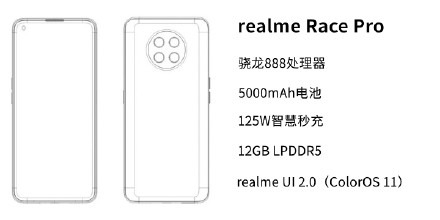 ԱK40realme Raceع⣺888+125W