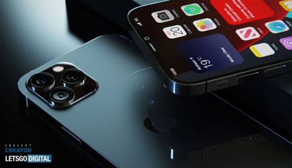 iPhone 12S Pro高清渲染图曝光：120Hz高刷屏+屏下指纹