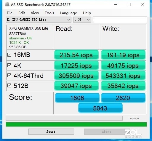 Լ۱PCIe 4.0 SSDXPGS50 Lite