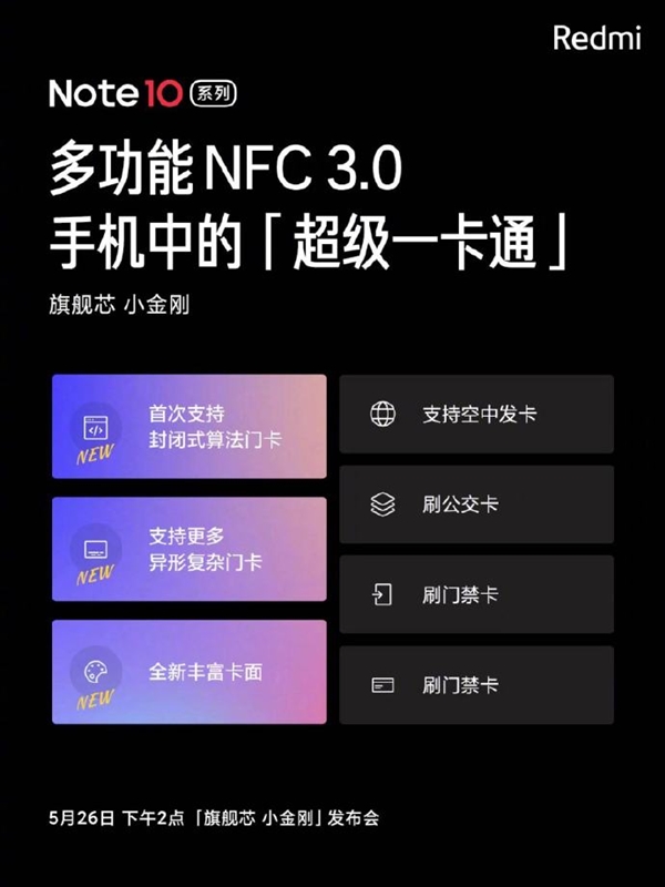 һͼRedmi Note 10֧NFC 3.0 ״ַ֧ʽſ