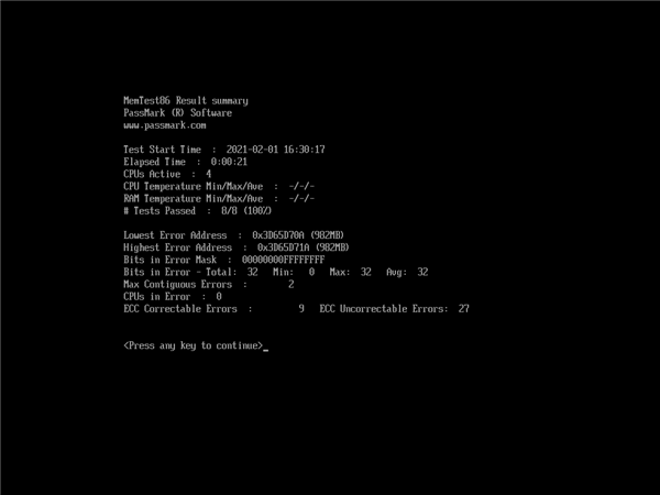 MemTest86ڴ֧DDR54800MHz