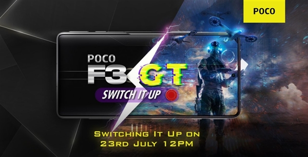 С��Poco F3 GT�����ᶨ��7��23�գ�120Hzֱ��+67W����