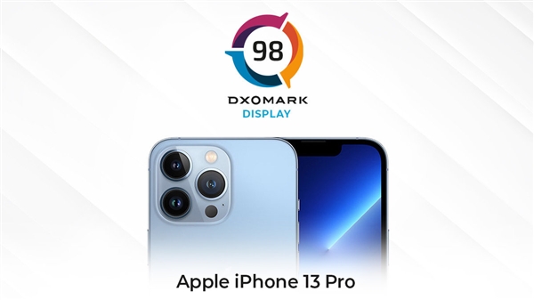 λеڶiPhone 13 Pro DxOMarkĻ÷98֣Pro Maxһ