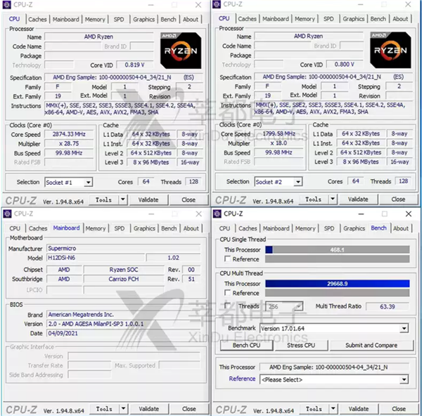 AMD 3DEPYC͵ܿ˫·256ܷ߳Բ