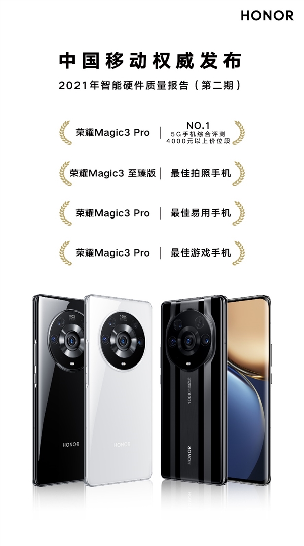 йƶ2021Ӳ棺ҫMagic 3 Pro5GֻۺNO.1