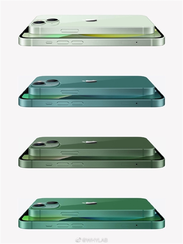 苹果或推出墨绿色iPhone 13！网友吐槽太难看 紫色版更受期待