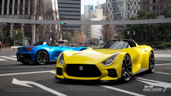 可在《GT7》中免费领取 铃木发布虚拟跑车Vision GT