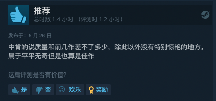 《狙击精英5》Steam褒贬不一 像大型DLC 有优化问题