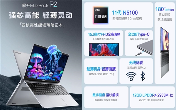 4款2000元以下适合上网课的笔记本！12GB +256GB轻薄本仅需1599元