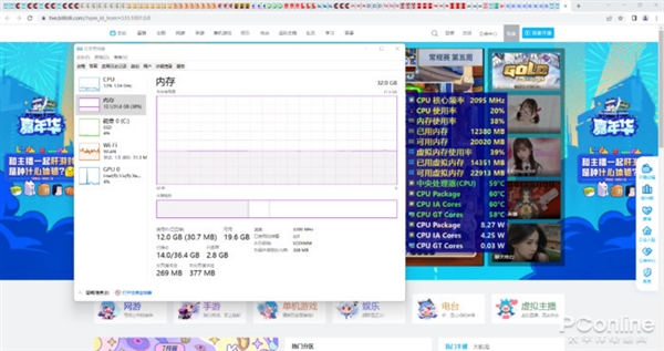 开100网页 压10万文件 PC如何才能不卡？