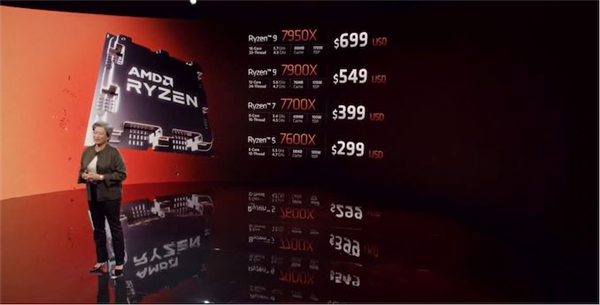 AMD Yes！苏妈确认锐龙7000供应没有任何限制：这波管够