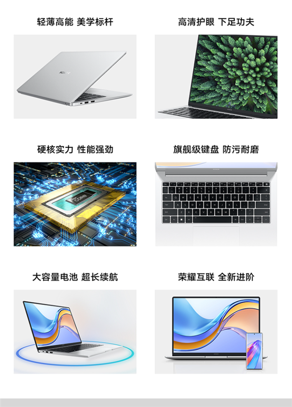 荣耀MagicBook X 14上架：45W/15W双处理器