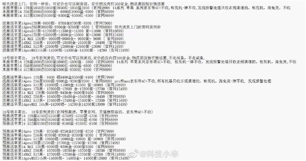 当冤大头加价买？苹果iPhone 14黄牛价出炉：最贵2近万离谱 未发售已涨价