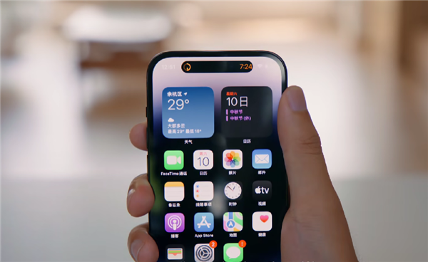 苹果iPhone 14 Pro截图、录屏显示灵动岛 一眼看出是新款？误会了