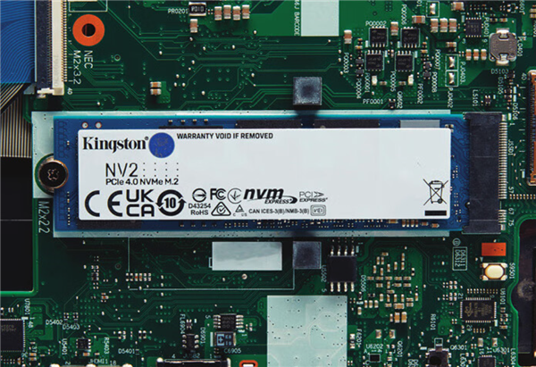 升级PCIe 4.0：金士顿推出新款入门级SSD NV2