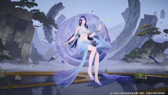 《王者荣耀》新法师小姐姐海月玩法介绍：连招超多、大招强行1V1