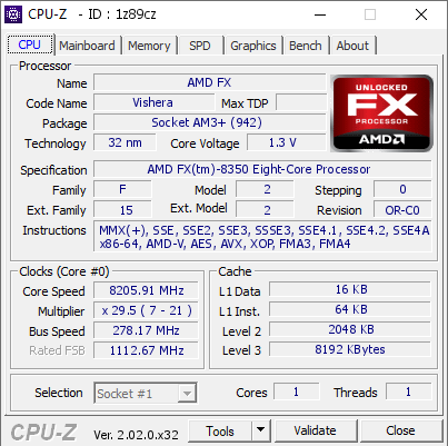 中国极限玩家将AMD推土机超破8GHz！距离第一只差53.3MHz
