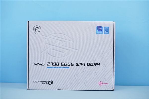 经典黑白配！微星MPG Z790 EDGE WIFI DDR4图赏