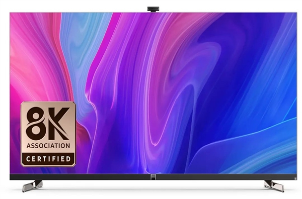 长虹电视Q9K MAX国内首个获得8KA认证：8K芯+8K屏+8K内容