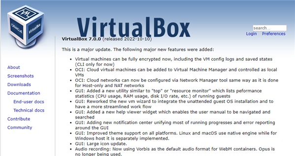 上次大更时隔4年：VirtualBox虚拟机终于迎来7.0大版本更新