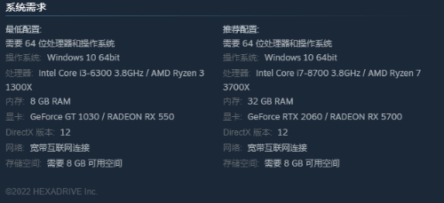 《大圣归来》开发商原创新作 《VOIDCRISIS》Steam发售 90元