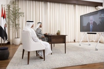 真国货之光！阿联酋总统使用华为产品与拜登视频通话