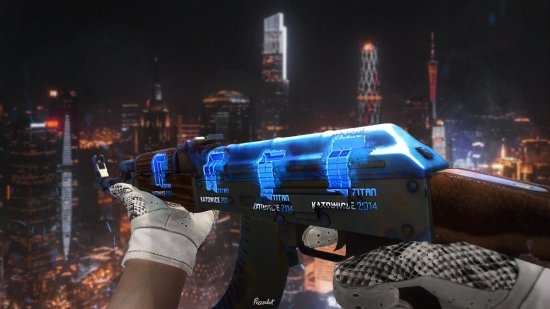 《CS:GO》极品AK47皮肤起价284万元：价太高一度都无法上架