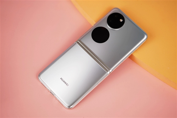 小折叠尤物！华为Pocket S冰霜银图赏