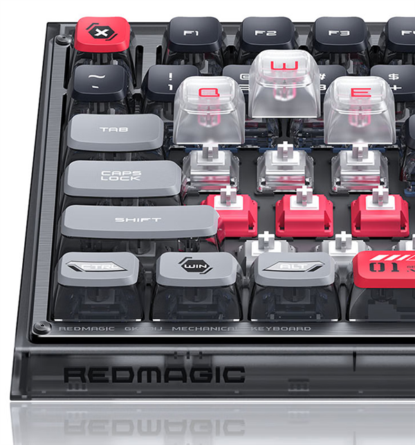 首发899元 红魔电竞机械键盘开售：快银轴、可热插拔