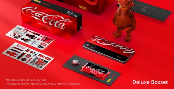 realme 10 Pro可口可乐版发布：骁龙695 背壳logo爱了