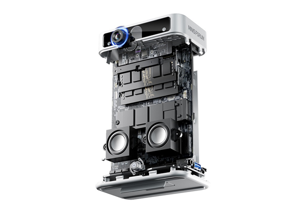 Minisforum推出迷你主机MC560：创新搭载摄像头、还有立体双扬