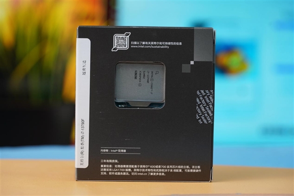 中国内地市场特供！Intel i7-13790F处理器图赏