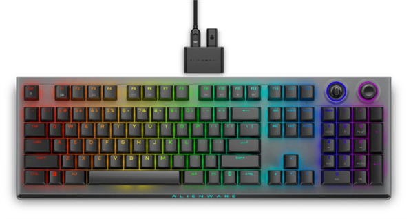 戴尔外星人推出AW920K无线键盘：樱桃MX红轴、单键RGB