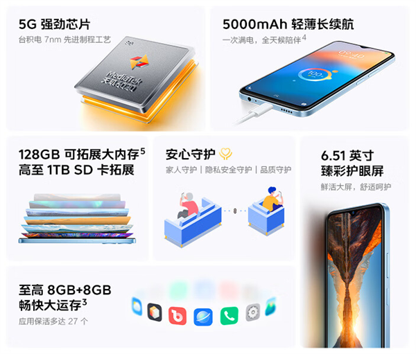 949元起  iQOO Z7i上架：首发联发科天玑6020