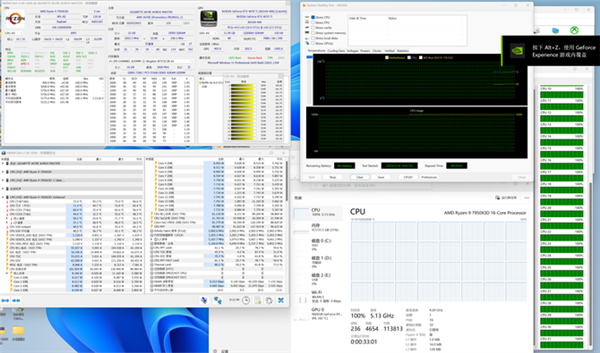 AMD锐龙7950X3D处理器上手：通杀未来3-5年的游戏无压力