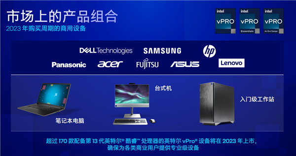 Intel 13代酷睿vPro发布：安全攻击减少70％、比三年前提速2.8倍