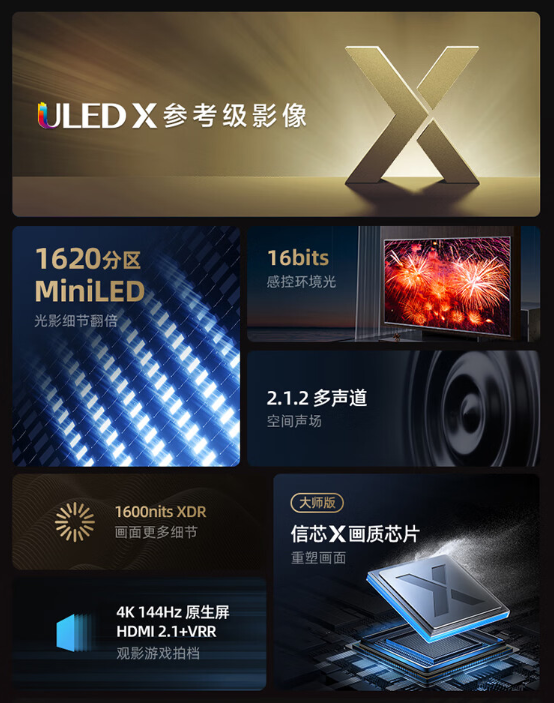 首发12999元 海信电视E8K发布：首款搭载4K 144Hz原生屏