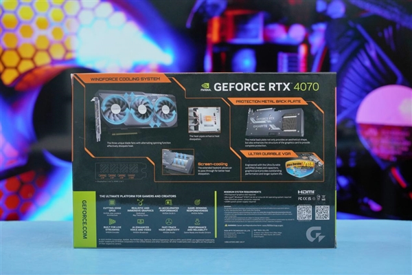 正逆转设计 技嘉RTX 4070风魔OC 12G显卡图赏