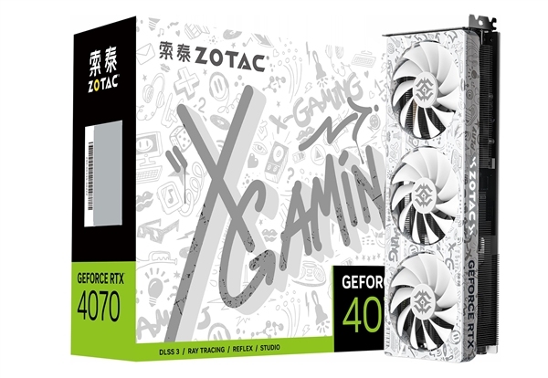 索泰首发三款RTX 4070：天启功耗解锁250W！5399元