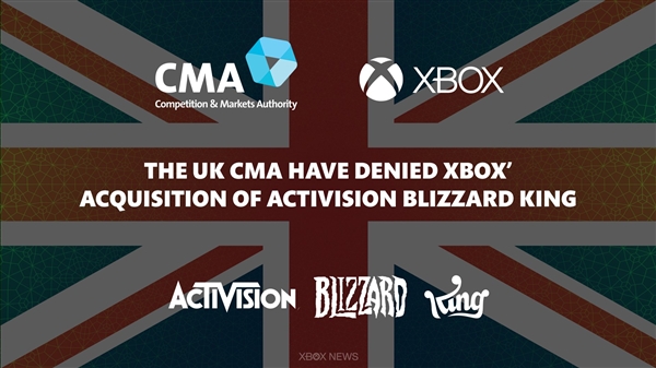 突发！英国CMA明牌反对微软收购动视暴雪：微软不干了
