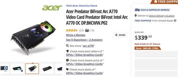 最便宜的16GB显存显卡出现了！AMD、NVIDIA统统靠边站