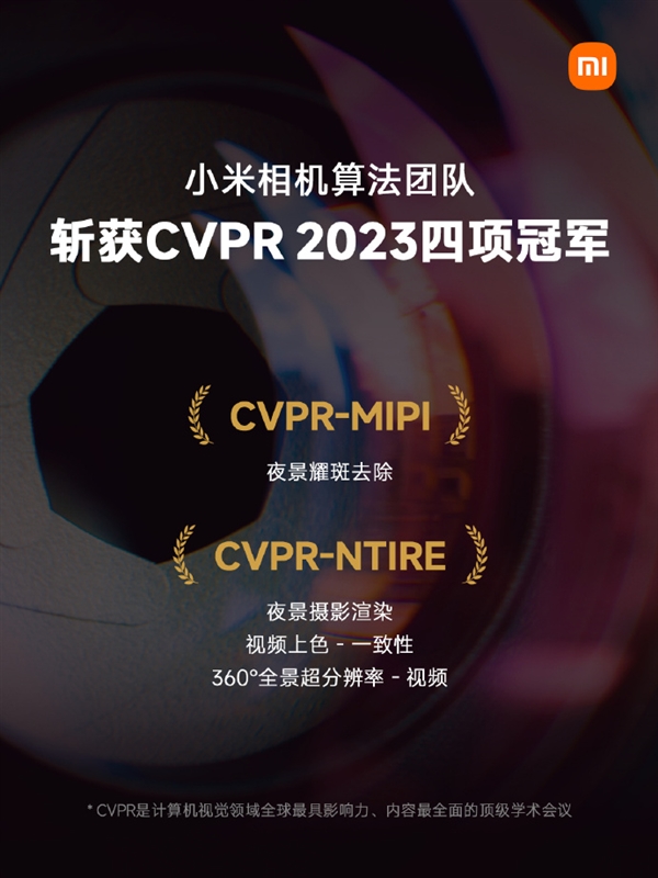 小米相机算法团队斩获4项冠军 已应用于小米13 Ultra