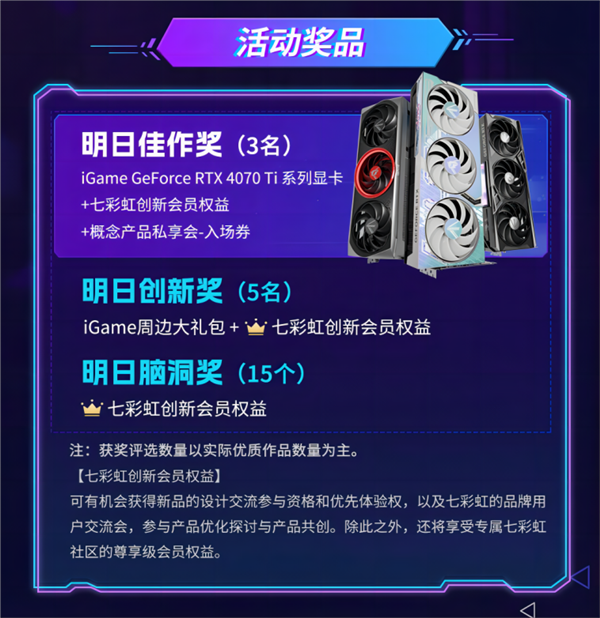 DIY盛宴、超10万元基金 七彩虹产品创新大赛开始了