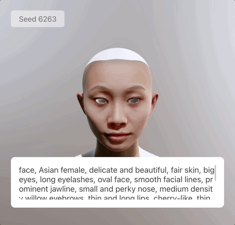单卡30秒跑出虚拟3D仙女老婆！毛孔细节清晰
