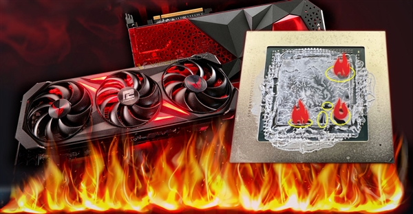 撼讯AMD RX 7900 XTX高温110℃！拆开一看 硅脂凌乱